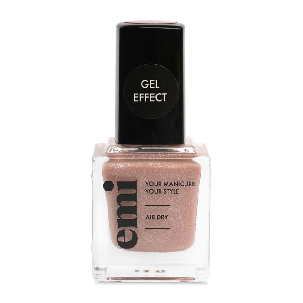 Купить E.MI 161 лак ультрастойкий для ногтей, Розовый брют / Gel Effect 9 мл