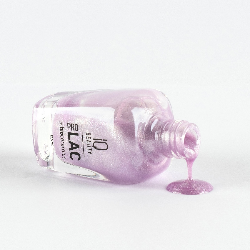 IQ BEAUTY 109 лак для ногтей укрепляющий с биокерамикой / Nail Polish PROLAC+bioceramics 12,5 мл, фото 4