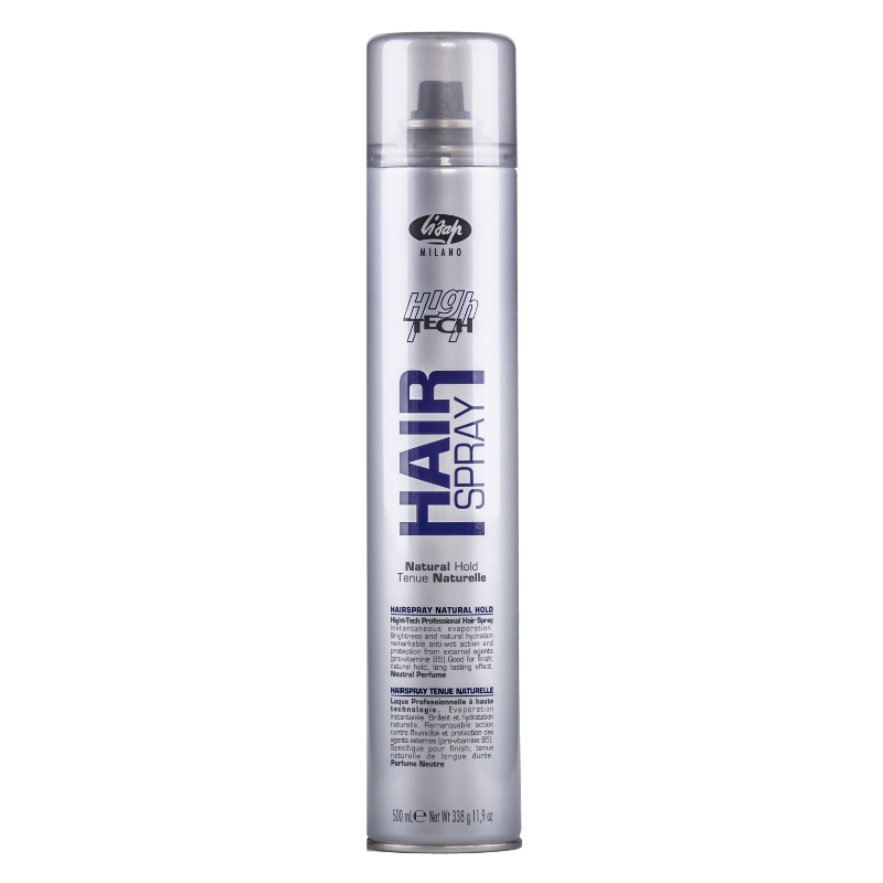 LISAP MILANO Лак нормальной фиксации для укладки волос / Hair Spray Natural Hold HIGH TECH 500 мл