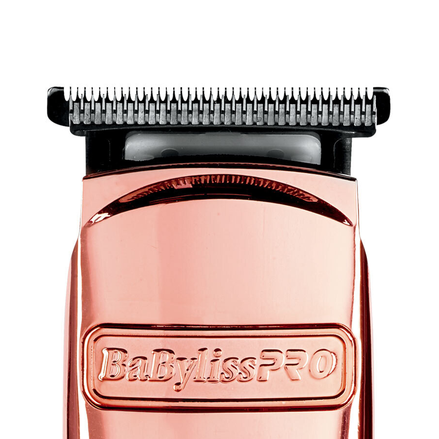 BABYLISS PRO Триммер для окантовки ROSE BARBER SPIRIT аккумуляторно-сетевой, 0,2 мм, 2 насадки, фото 2