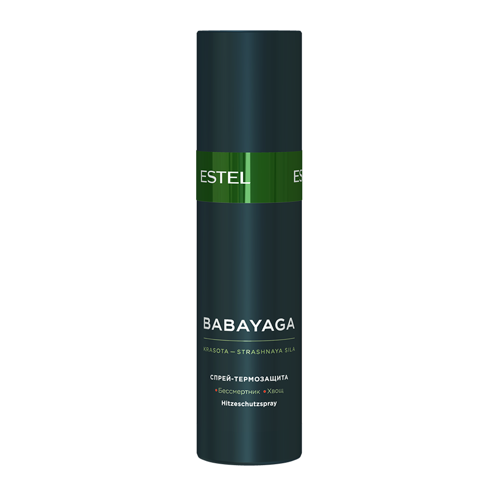 ESTEL PROFESSIONAL Спрей-термозащита для волос / BABAYAGA 200 мл восстанавливающий ягодный шампунь для волос babayaga bby s1 1000 мл