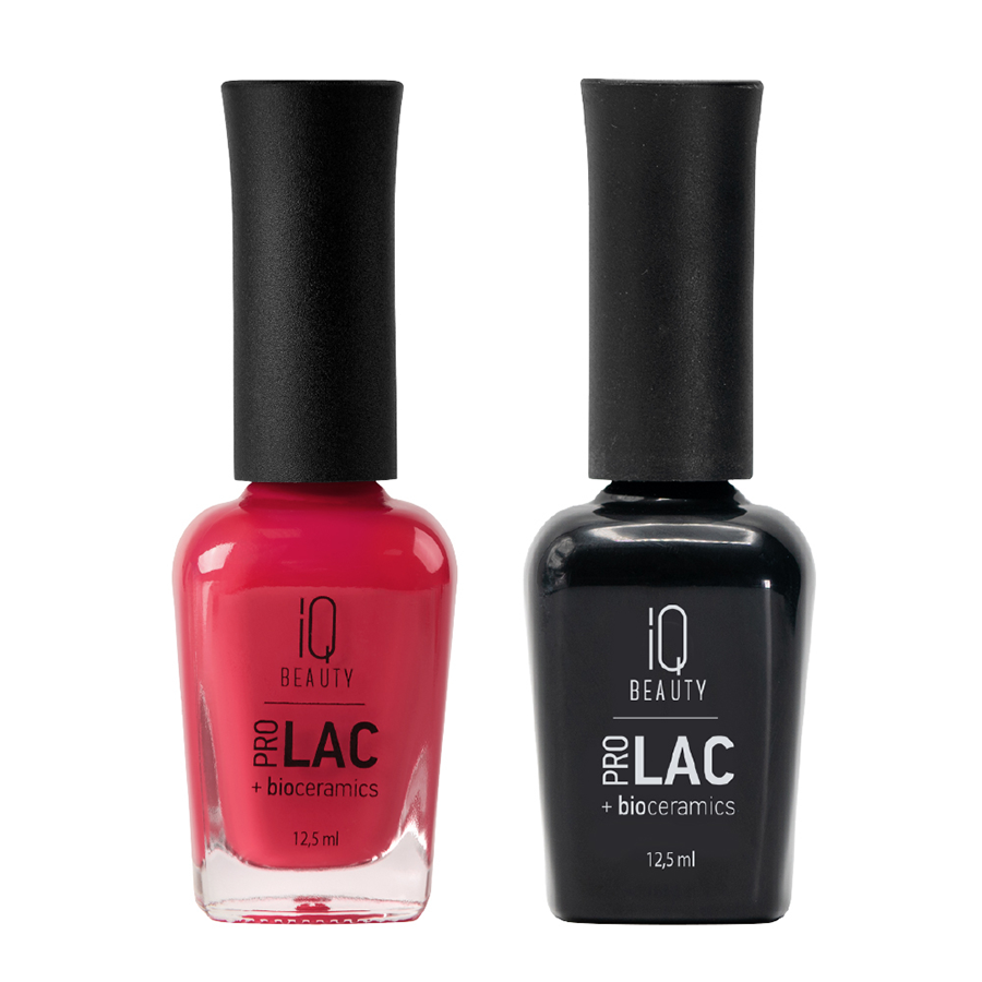 IQ BEAUTY 134 лак для ногтей укрепляющий с биокерамикой / Nail Polish PROLAC+bioceramics 12,5 мл, фото 3