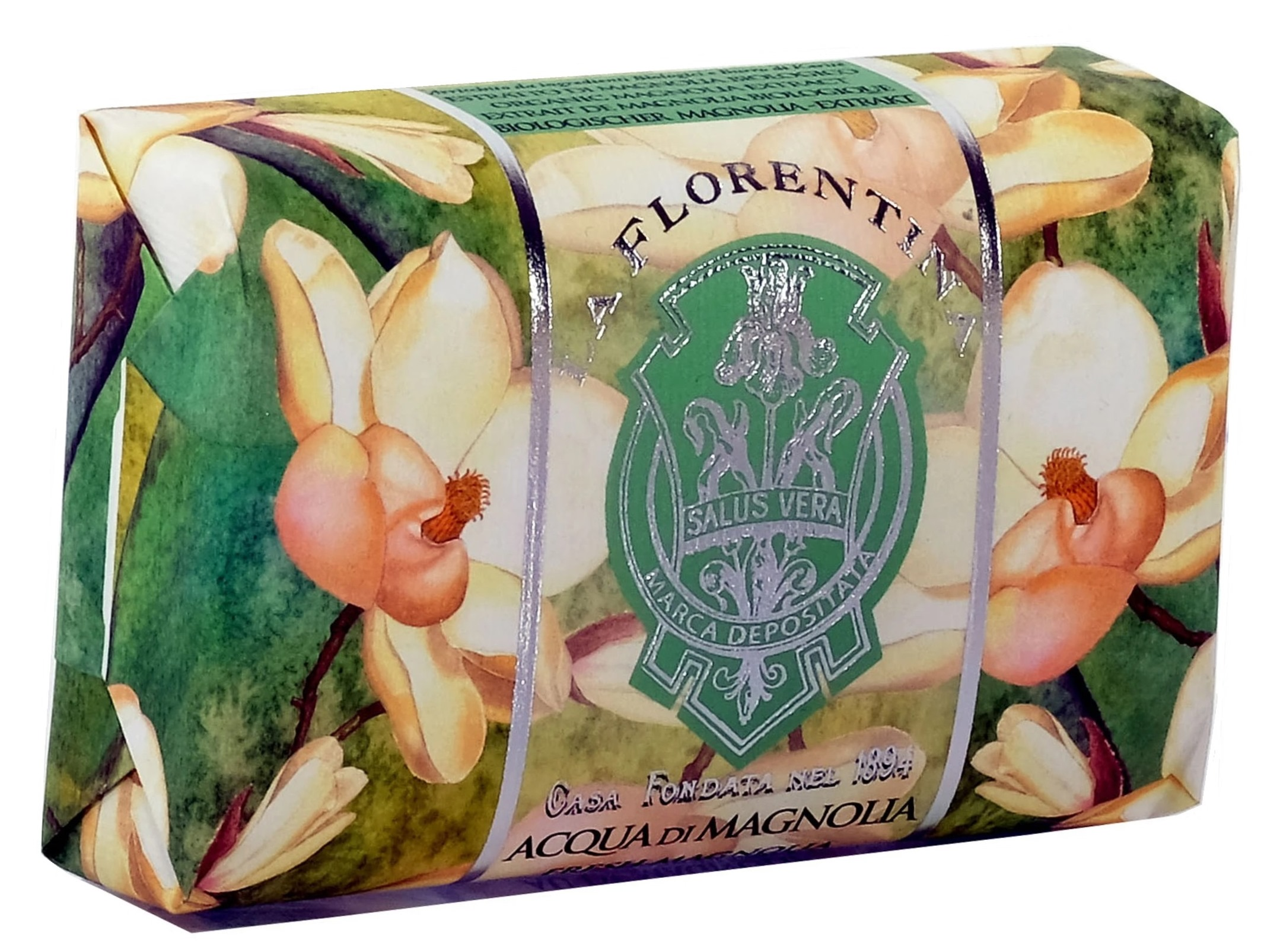 Купить LA FLORENTINA Мыло натуральное, свежая магнолия / Fresh Magnolia 200 г