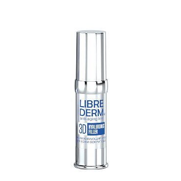 LIBREDERM Крем омолаживающий 3D филлер для кожи вокруг глаз / HYALURONIC 15 мл