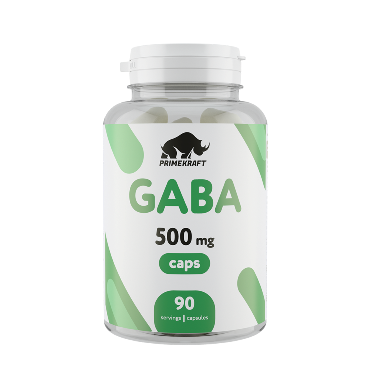 PRIMEKRAFT Биологически активная добавка Габа / GABA 90 капсул
