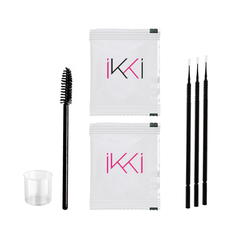 LUCAS COSMETICS Набор для домашнего окрашивания бровей краской, темно-коричневый / IKKI Home, фото 4