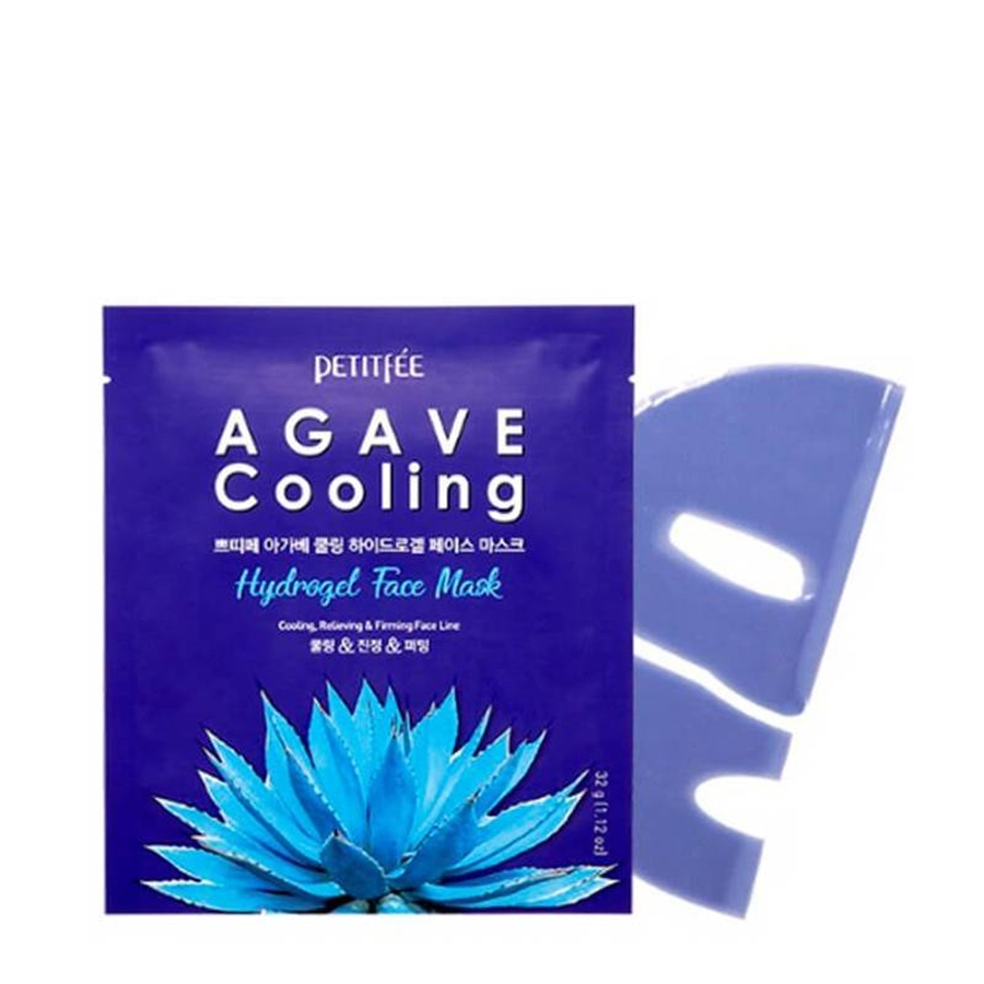PETITFEE Маска гидрогелевая с охлаждающим эффектом для лица / Agave Cooling Hydrogel Face Mask 32 гр, фото 2