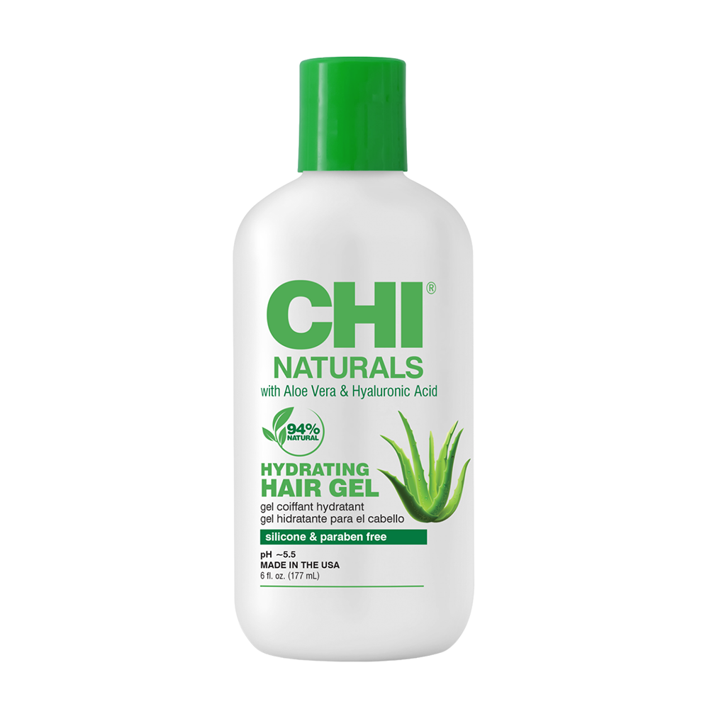 CHI Гель увлажняющий для волос с алоэ вера и гиалуроновой кислотой / CHI NATURALS HYDRATING HAIR GEL 177 мл