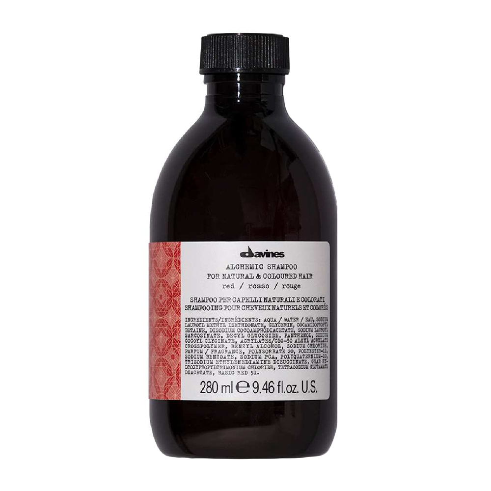 DAVINES SPA Шампунь оттеночный для натуральных и окрашенных волос Алхимик, красный / ALCHEMIC 280 мл, фото 1