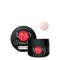 UNO Гель моделирующий камуфлирующий / Uno Lux Forma Gel Natural Rose 15 г, фото 1