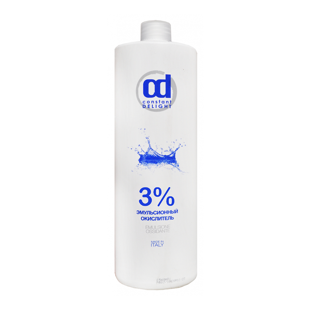 CONSTANT DELIGHT Окислитель эмульсионный 3% белый / Oxigent 1000 мл