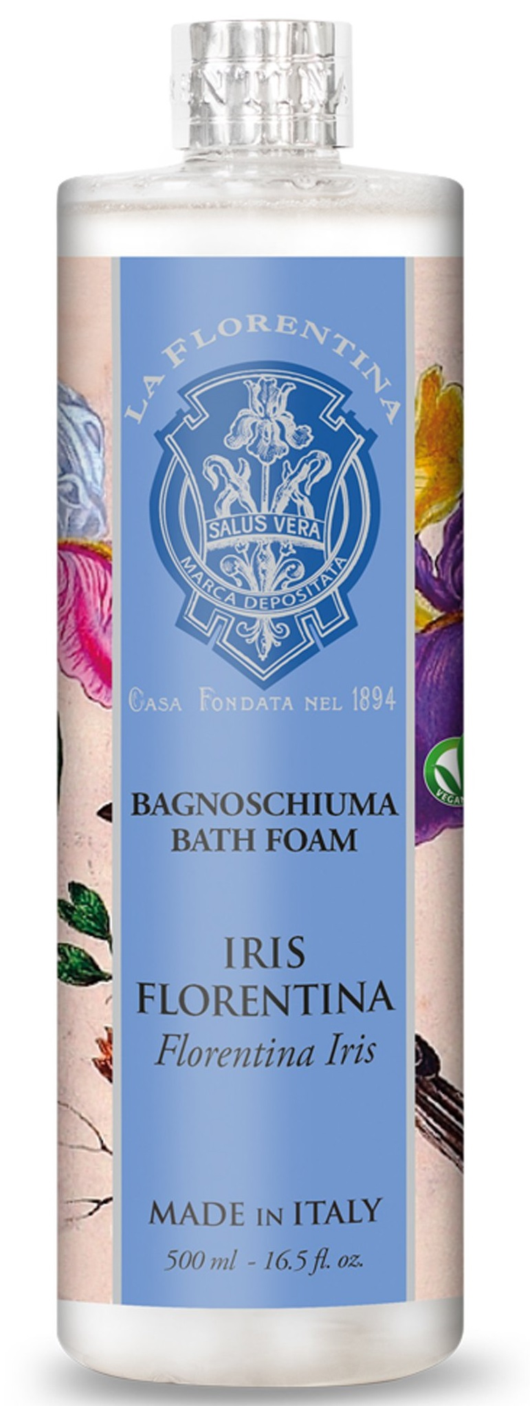 la florentina пена для ванны майская роза rose of may 500 мл LA FLORENTINA Пена для ванны Флорентийский ирис / Florentina Iris 500 мл
