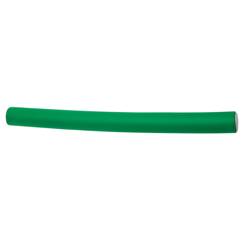 DEWAL PROFESSIONAL Бигуди-бумеранги зеленые 20х240 мм 10 шт/уп бигуди для холодной завивки с круглой резинкой серо черные 95 мм 16 мм