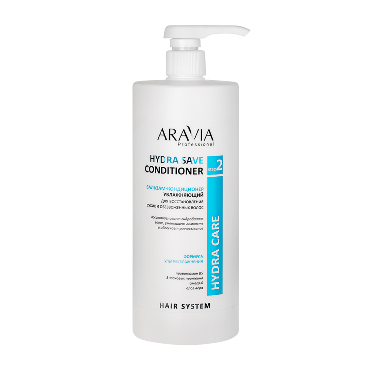 ARAVIA Бальзам-кондиционер увлажняющий для восстановления сухих, обезвоженных волос / Hydra Save Conditioner 1000 мл