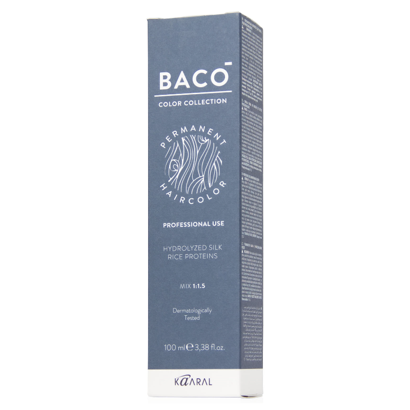 KAARAL 5.0 краска для волос, светлый каштан / Baco COLOR 100 мл, фото 3