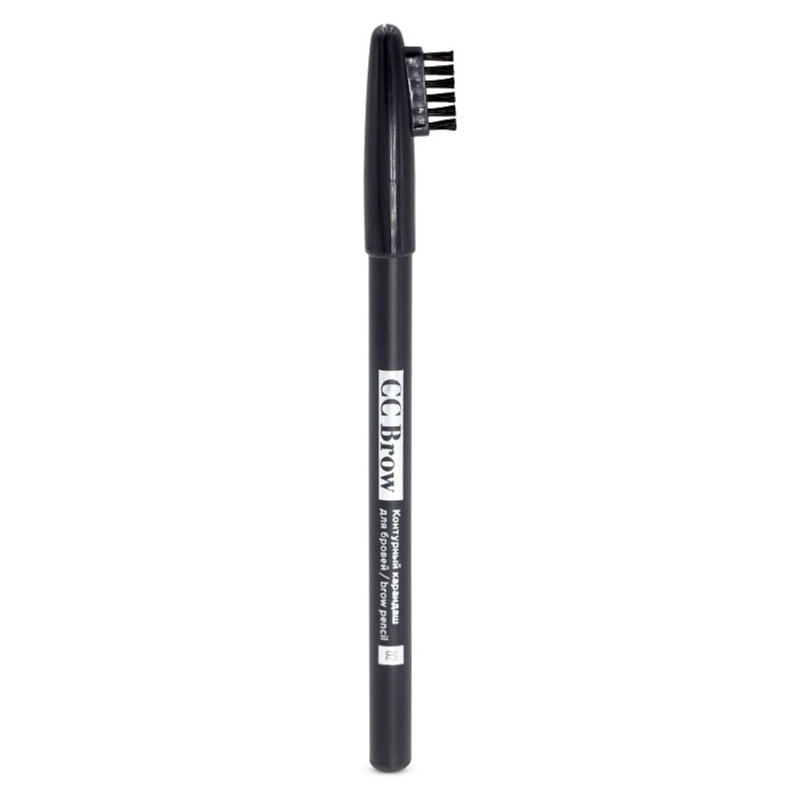 LUCAS’ COSMETICS Карандаш контурный для бровей, 02 серо-коричневый / brow pencil СС Brow контурный карандаш eveline cosmetics eyeliner pencil с точилкой чёрный 1 2 г