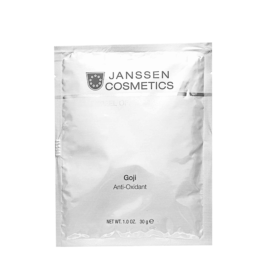 JANSSEN COSMETICS Маска альгинатная восстанавливающая anti-age / Goji Anti Oxidant Peel off masks 10*30 г, фото 3