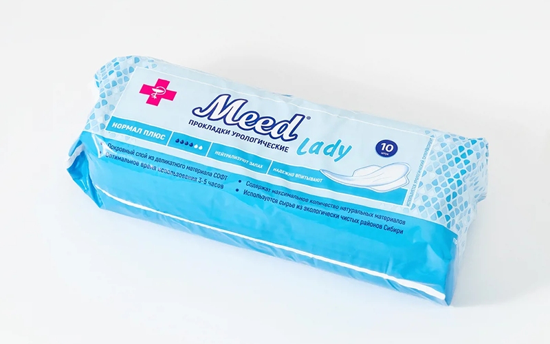 MEED Прокладки женские урологические нормал плюс / Meed 10 шт, фото 2