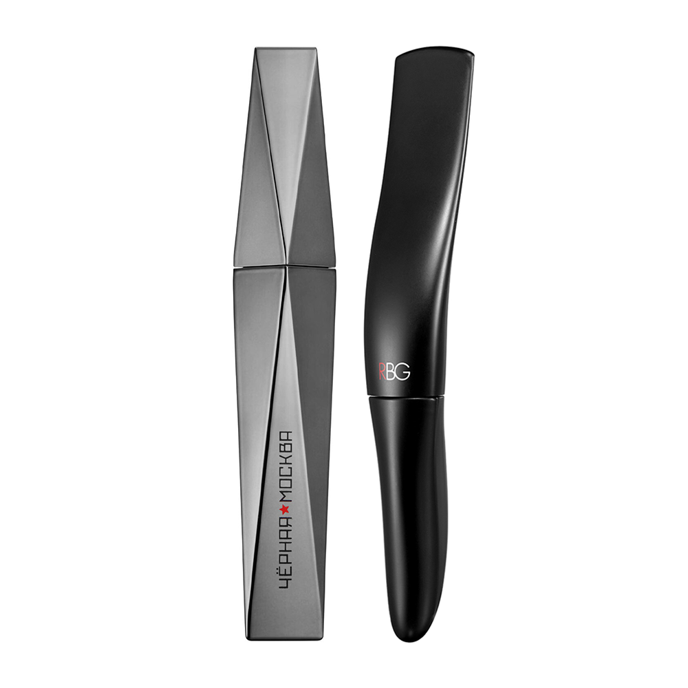 RUSSIAN BEAUTY GURU Набор Подарок из Москвы (термотушь тон 01 черная 12 мл + жидкая подводка тон 01 черная) RBG, фото 2