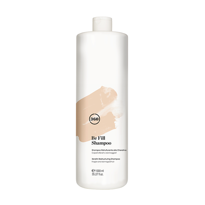 360 HAIR PROFESSIONAL Шампунь для волос / Shampoo Be Fill 1000 мл реструктурирующий шампунь с кератином k liss restructuring smoothing shampoo
