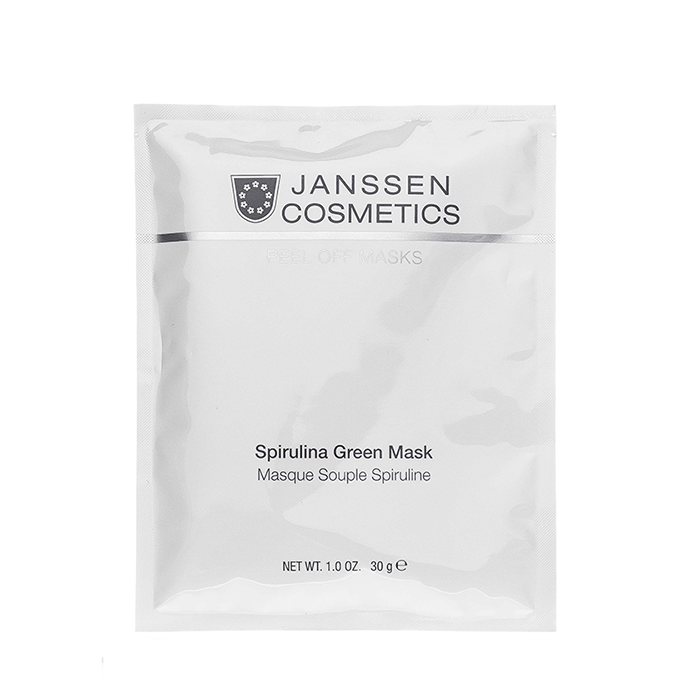 JANSSEN COSMETICS Маска моделирующая зеленая со спирулиной / Spirulina Green Mask Peel off masks 10*30 г, фото 1