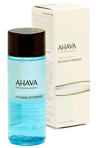 AHAVA Средство для снятия макияжа с глаз / Time To Clear 125 мл линзы контактные alcon алкон air optix aqua 8 6 3 0 3шт