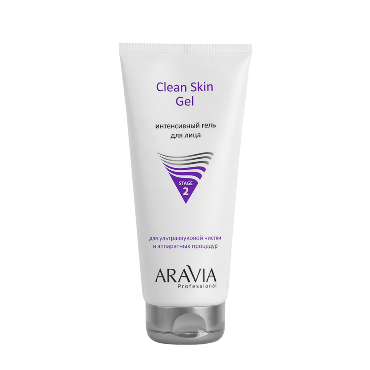 ARAVIA Гель интенсивный для ультразвуковой чистки лица и аппаратных процедур / Clean Skin Gel 200 мл