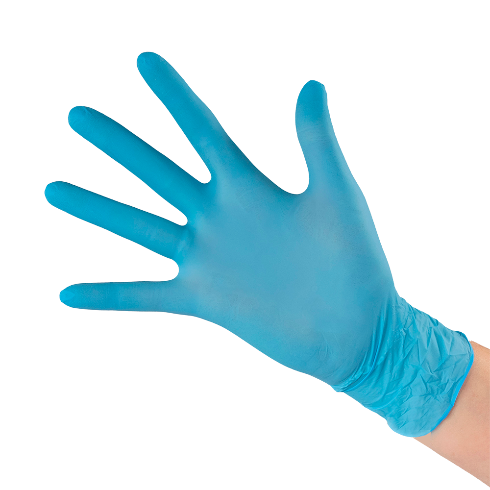 ЧИСТОВЬЕ Перчатки нитрил голубые S / NitriMax 100 шт чистовье перчатки нитрил черные s nitrimax 100 шт