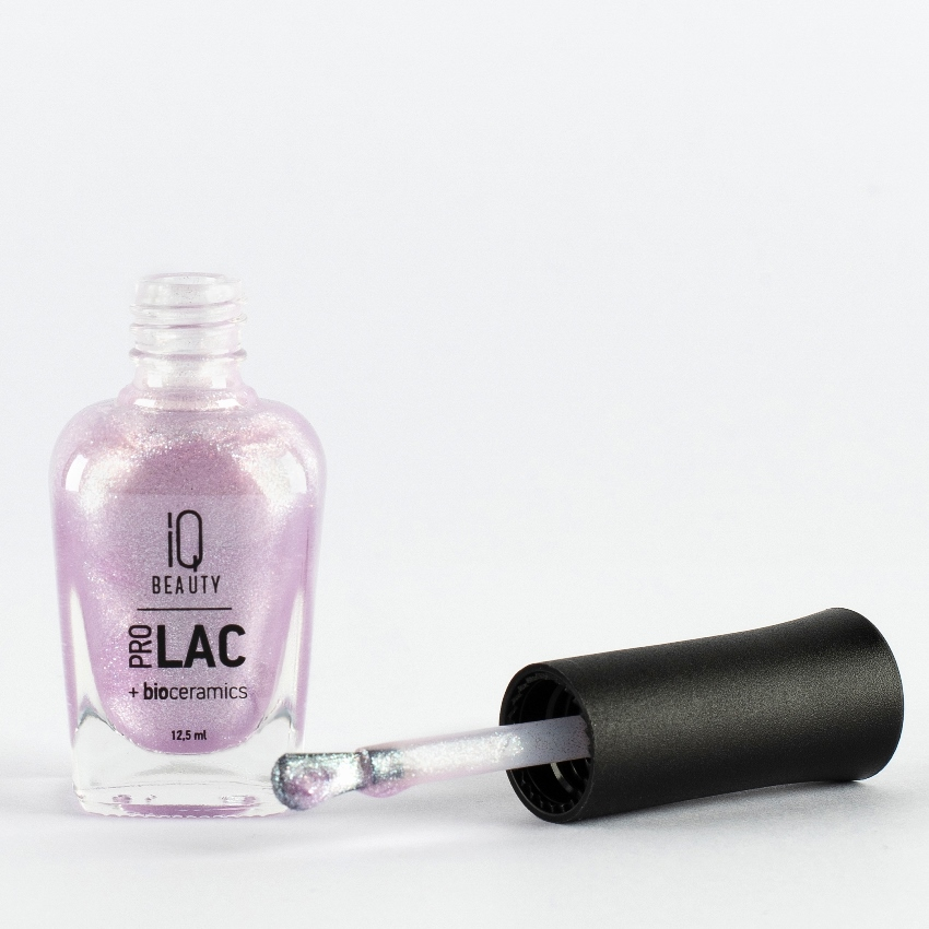 IQ BEAUTY 109 лак для ногтей укрепляющий с биокерамикой / Nail Polish PROLAC+bioceramics 12,5 мл, фото 2