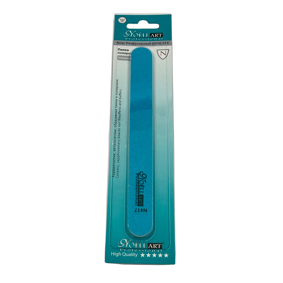 NOELL ART Professional Пилка прямая Бирюзовая лазурь, фото 4