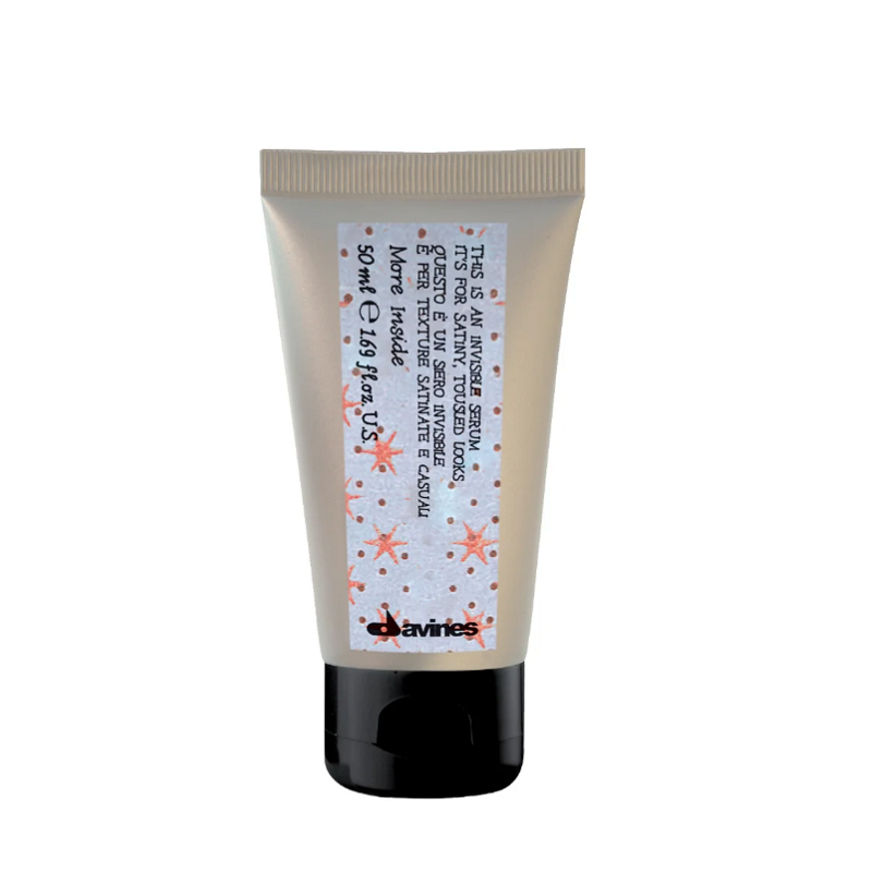 DAVINES SPA Сыворотка невидимая для небрежного стайлинга с сатиновым блеском / MORE INSIDE 50 мл shiseido невидимая рассыпчатая пудра с шелковистой текстурой synchro skin