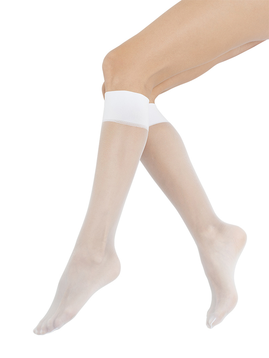 MINIMI Гольфы Bianco 0 (UNI), 2 пары / Mini DEA 20, фото 2