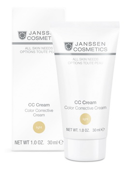 JANSSEN Крем тональный SPF 30, Light / CC Cream Color Corrective Cream ALL SKIN NEEDS 30 мл