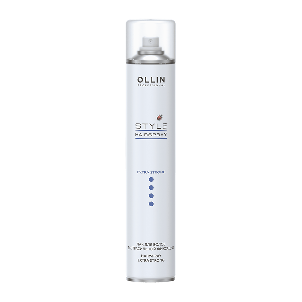 OLLIN PROFESSIONAL Лак экстрасильной фиксации для волос / STYLE 450 мл
