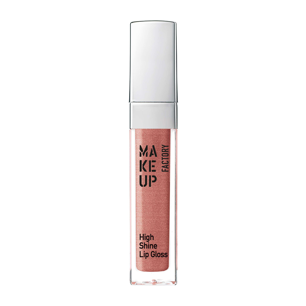 MAKE UP FACTORY Блеск для губ с эффектом влажных губ, тон 04 чистый розовый / High Shine Lip Gloss 6,5 мл блеск для губ make up factory с эффектом влажных губ 10 молочно розовый перламутр 6 5 мл