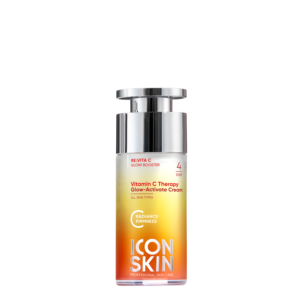 ICON SKIN Крем-сияние для лица с витамином С для всех типов кожи / Vitamin C Therapy 30 мл крем для лица дневной антиоксидантный с витамином с floresan