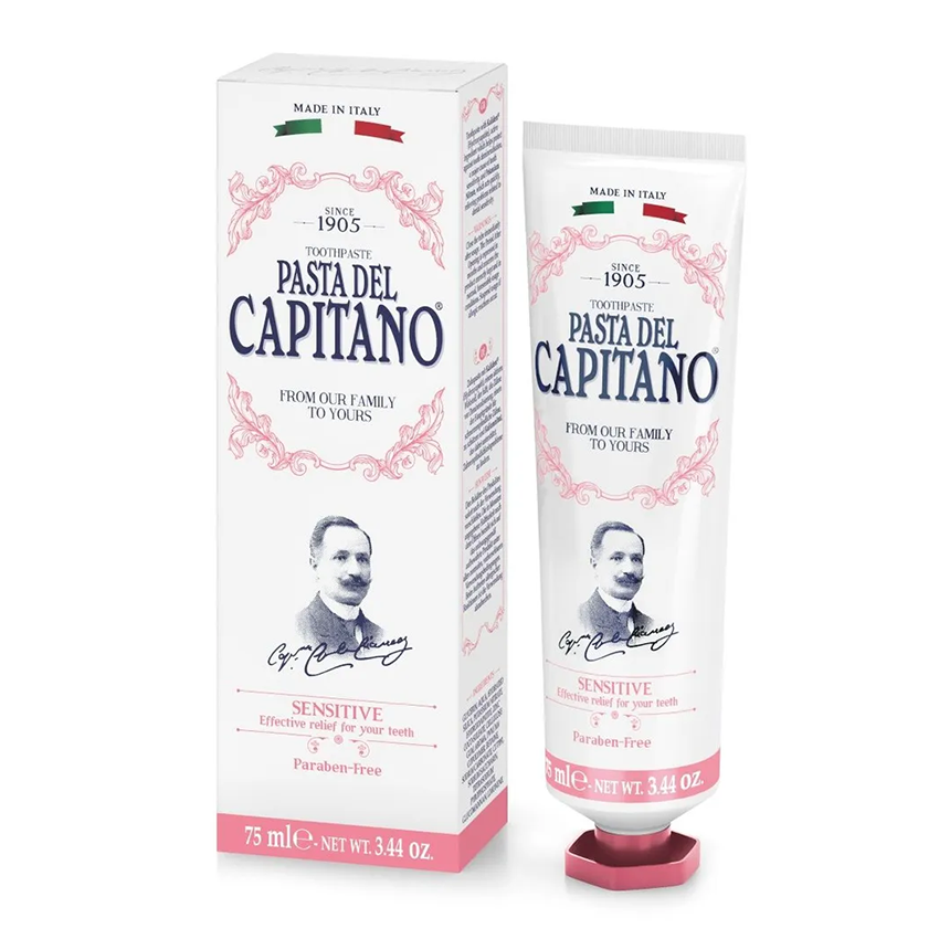 PASTA DEL CAPITANO Паста зубная для чувствительных зубов / 1905 Sensitive 75 мл, фото 3
