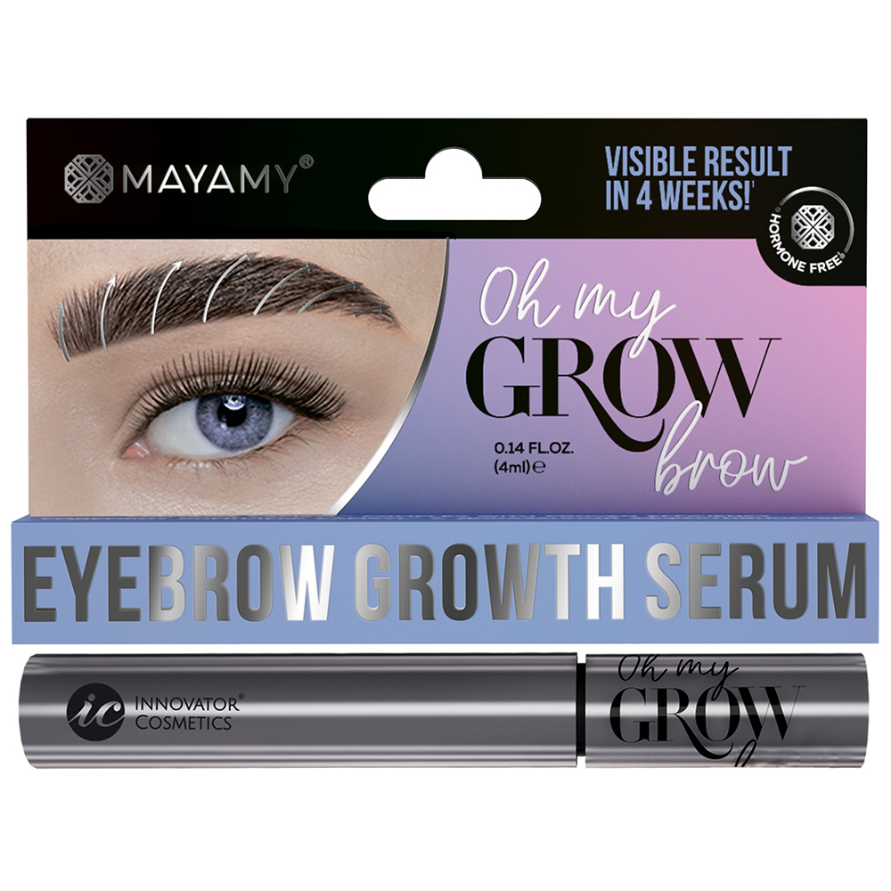 INNOVATOR COSMETICS Сыворотка для роста бровей / MAYAMY Oh my Grow 4 мл, фото 2