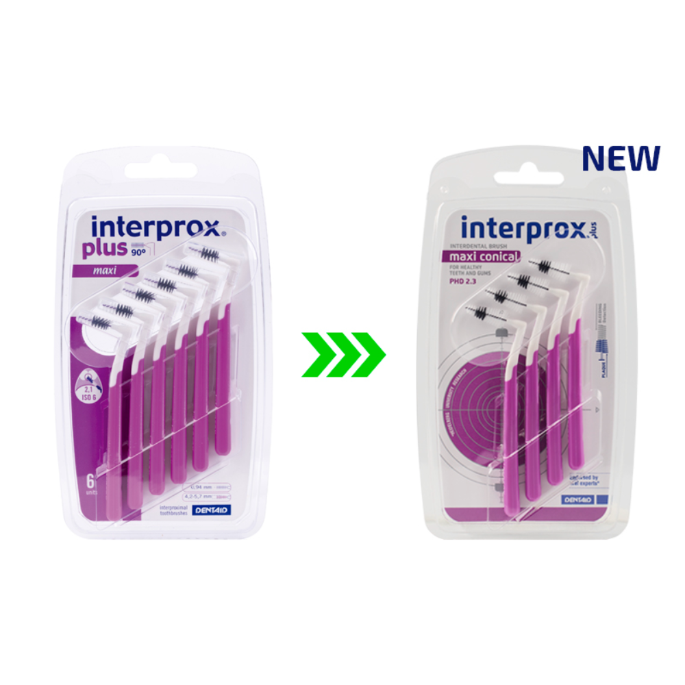 DENTAID Ершик межзубный Interprox Plus Maxi 4 шт, фото 3