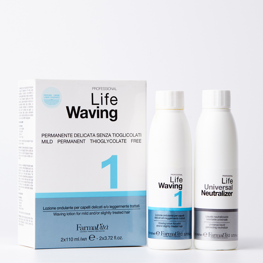 FARMAVITA Завивка химическая для нормальных волос, в наборе 1 / LIFE WAVING 2*110 мл, фото 2
