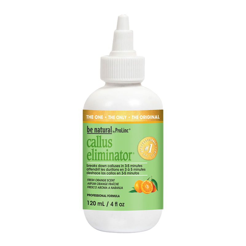 BE NATURAL Средство с запахом апельсина для удаления натоптышей / Callus Eliminator Orange 120 мл be natural средство для удаления натоптышей callus eliminator 29 мл