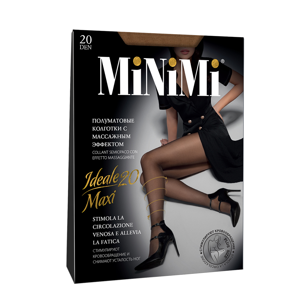 MINIMI Колготки Daino 6 (XXL), утяжка по ноге / Mini IDEALE 20 MAXI, фото 1