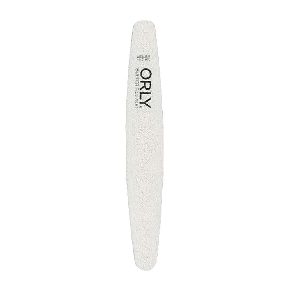 ORLY Пилка двусторонняя для ногтей 180/100 / Buffer File Duo пилка для ногтей moritz двусторонняя нержавеющая сталь 15 см