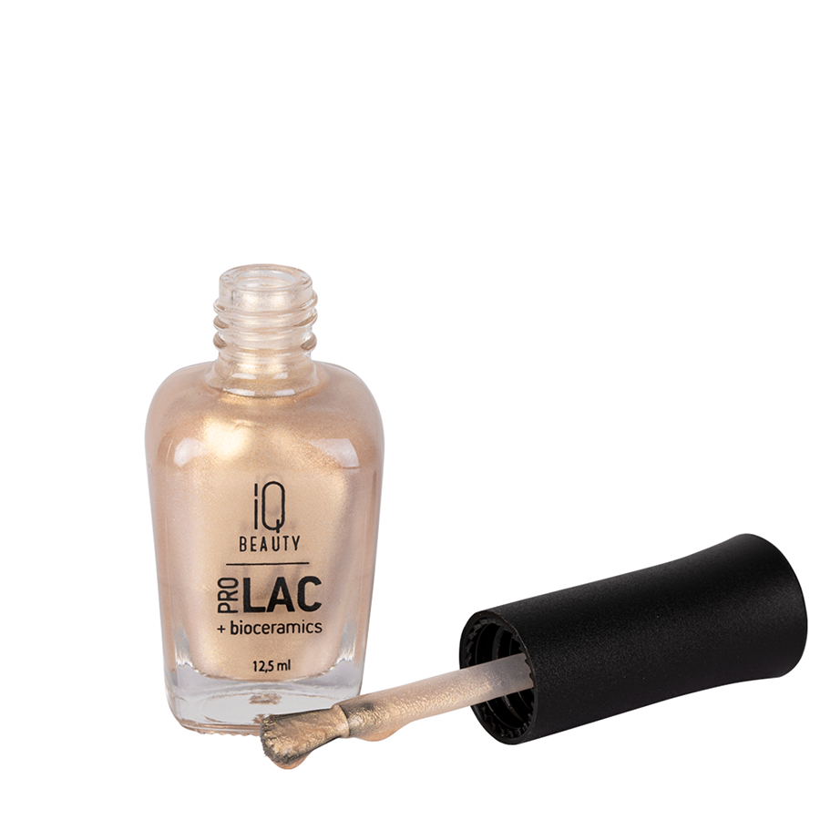IQ BEAUTY 081 лак профессиональный укрепляющий для ногтей с биокерамикой / Nail polish PROLAC+bioceramics 12,5 мл, фото 4