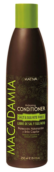 KATIVA Кондиционер интенсивный увлажняющий для нормальных и поврежденных волос / MACADAMIA 250 мл