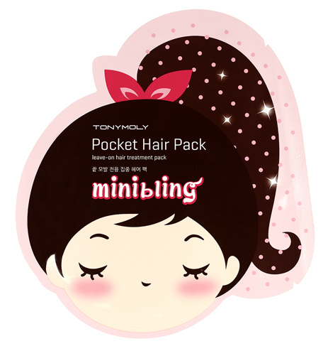 TONY MOLY Маска для волос / Mini Bling Pocket Hair Pack 8 г