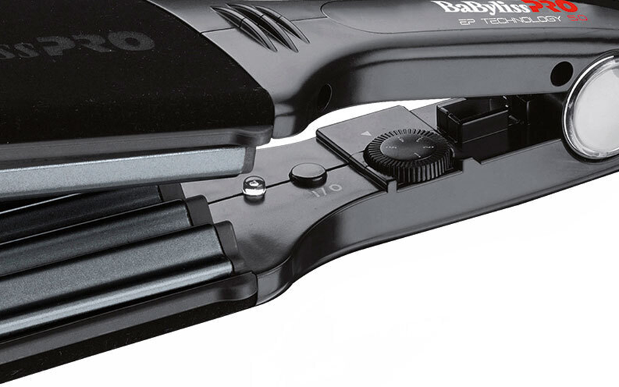BABYLISS PRO Щипцы-гофре Bab Crimper 60 мм, 125W, BAB2512EPСE (04512-18), фото 3