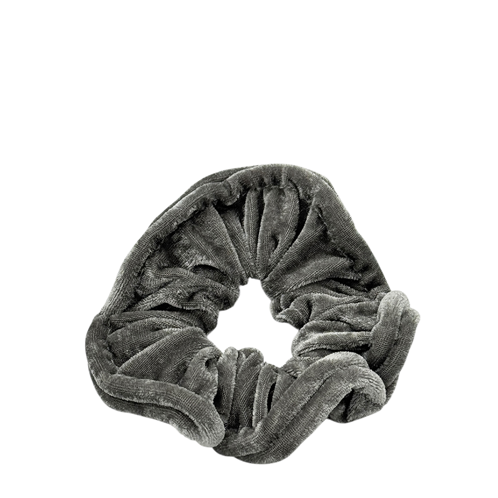 IWOU PROFESSIONAL Резинка для волос Люкс серый металлик 14см 1шт, фото 1