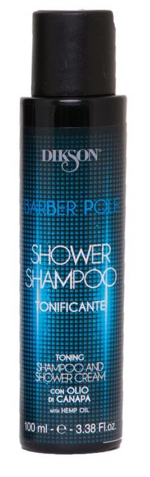 DIKSON DIKSON Шампунь тонизирующий для душа / BARBER POLE Shower Shampoo tonifying 100 мл