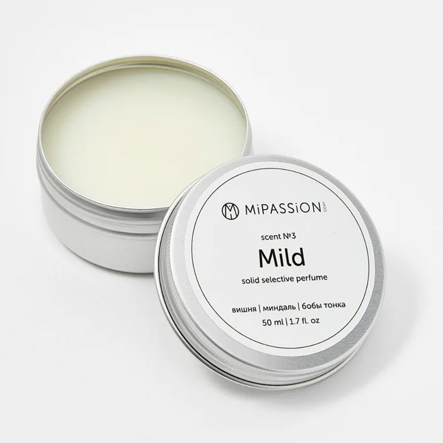 MIPASSIONcorp Духи твердые, вишня, миндаль, бобы тонка / Mild MiPASSiON 50 мл, фото 3